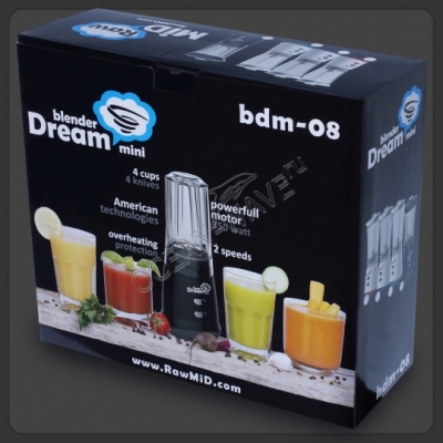 Персональный блендер RawMID Dream Mini BDM-08 - купить в интернет-магазине OCEAN-WAVE.ru