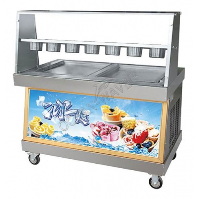 Фризер для жареного мороженого Foodatlas KCB-2F (контейнеры, 2 компрессора) - купить в интернет-магазине OCEAN-WAVE.ru