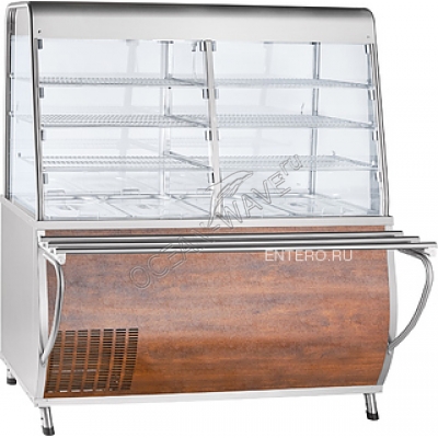 Прилавок-витрина Abat ПВВ(Н)-70Т-С-01-НШ кашир. - купить в интернет-магазине OCEAN-WAVE.ru