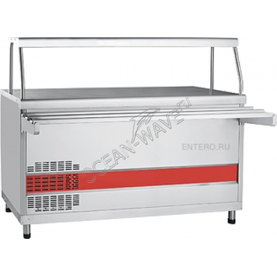 Прилавок-витрина Abat ПВВ(Н)-70КМ-01-НШ кашир. - купить в интернет-магазине OCEAN-WAVE.ru