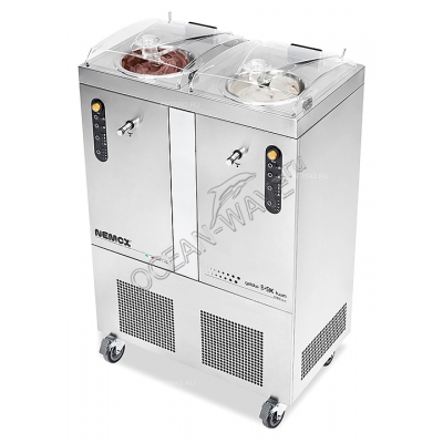 Фризер для мороженого Nemox Gelato 5+5K Crea Twin i-Green - купить в интернет-магазине OCEAN-WAVE.ru