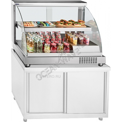 Витрина настольная Abat ВХН-70-01 - купить в интернет-магазине OCEAN-WAVE.ru