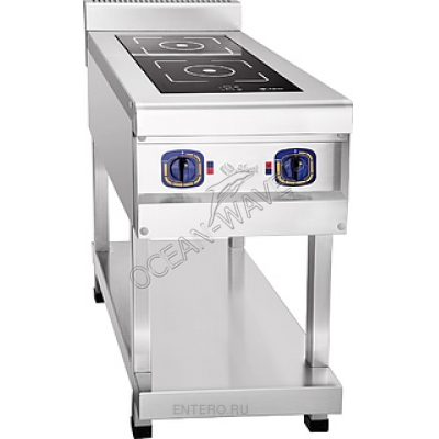 Плита индукционная Abat КИП-2П-01 нерж. - купить в интернет-магазине OCEAN-WAVE.ru