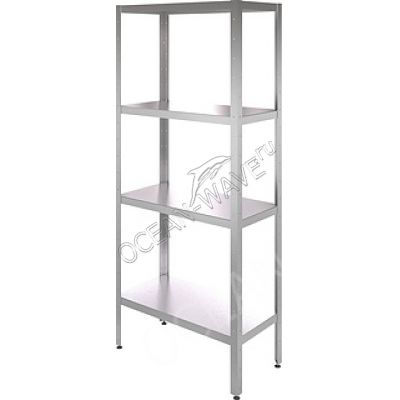 Стеллаж кухонный Cryspi СК Э 4П 1600х400х2000 - купить в интернет-магазине OCEAN-WAVE.ru