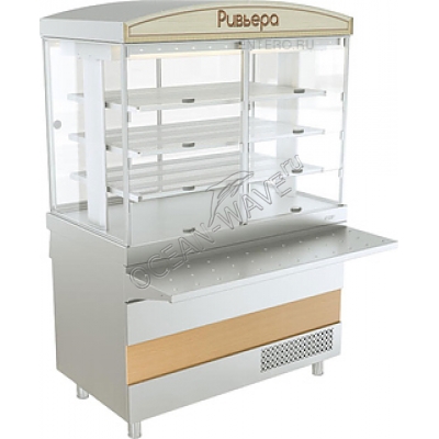 Витрина холодильная ATESY Ривьера 1200 мм - купить в интернет-магазине OCEAN-WAVE.ru