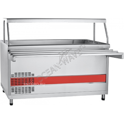 Прилавок-витрина Abat ПВВ(Н)-70КМ-03-НШ кашир. - купить в интернет-магазине OCEAN-WAVE.ru