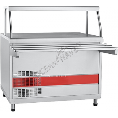 Прилавок-витрина Abat ПВВ(Н)-70КМ-НШ кашир. - купить в интернет-магазине OCEAN-WAVE.ru