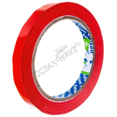 Расходная лента-скотч Folsen PVC 12мм x 66м красная 54мкм (144шт) - купить в интернет-магазине OCEAN-WAVE.ru