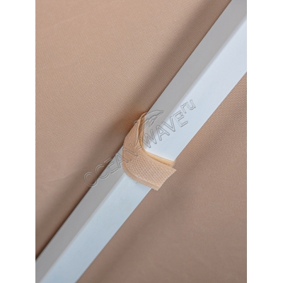 Зонт с центральной опорой 4х4м квадратный (Ткань Oxford 600D) бежевый - купить в интернет-магазине OCEAN-WAVE.ru