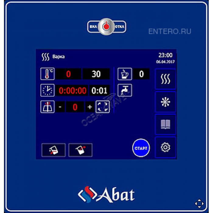 Котел варочный Abat КПЭМ-160-ОМП - купить в интернет-магазине OCEAN-WAVE.ru