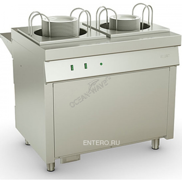 Модуль для подогрева тарелок ATESY Ривьера 2-х секц. 950 мм - купить в интернет-магазине OCEAN-WAVE.ru