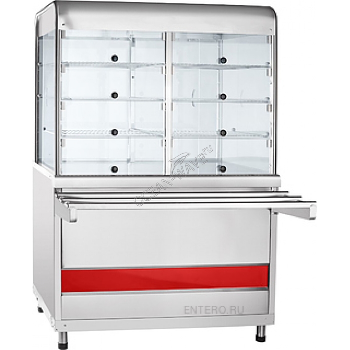 Прилавок-витрина нейтральный Abat ПВТ-70КМ-В-01 - купить в интернет-магазине OCEAN-WAVE.ru