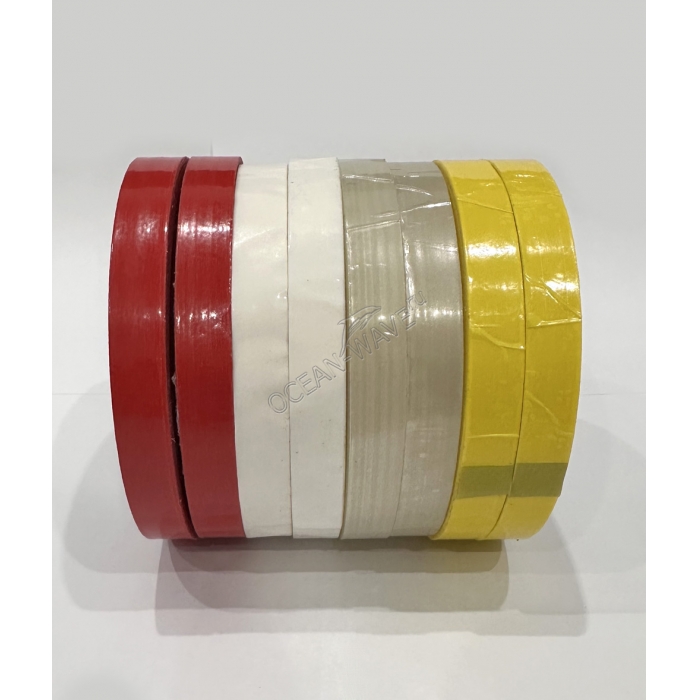 Расходная лента-скотч OCEAN WAVE (цветная) 12 мм для клипсатора T-DA (144шт) - купить в интернет-магазине OCEAN-WAVE.ru