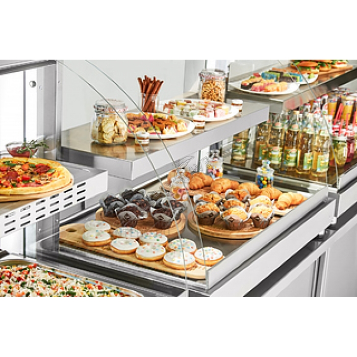 Витрина нейтральная Abat ВНН-70 - купить в интернет-магазине OCEAN-WAVE.ru