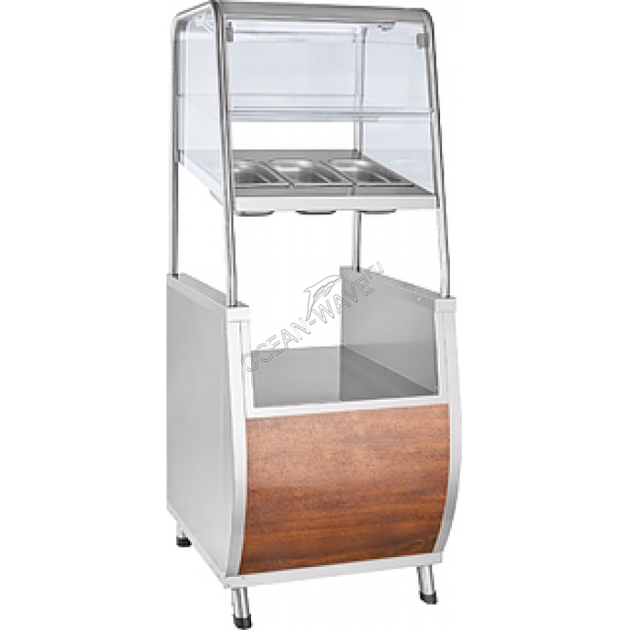 Прилавок для столовых приборов Abat ПСПХ-70Т кашир. - купить в интернет-магазине OCEAN-WAVE.ru