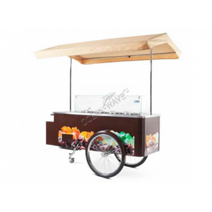 Тележка для мороженого Isa Carrettino - купить в интернет-магазине OCEAN-WAVE.ru