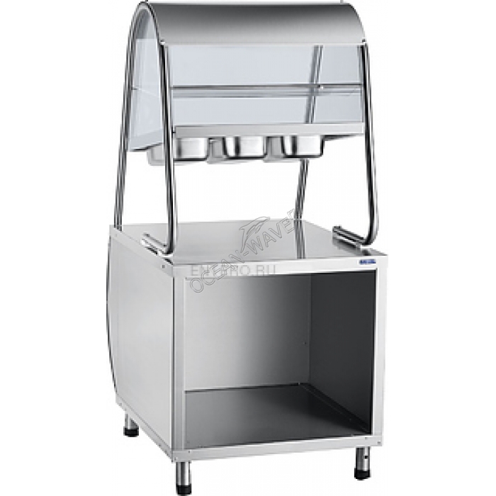 Прилавок для столовых приборов Abat ПСПХ-70М - купить в интернет-магазине OCEAN-WAVE.ru