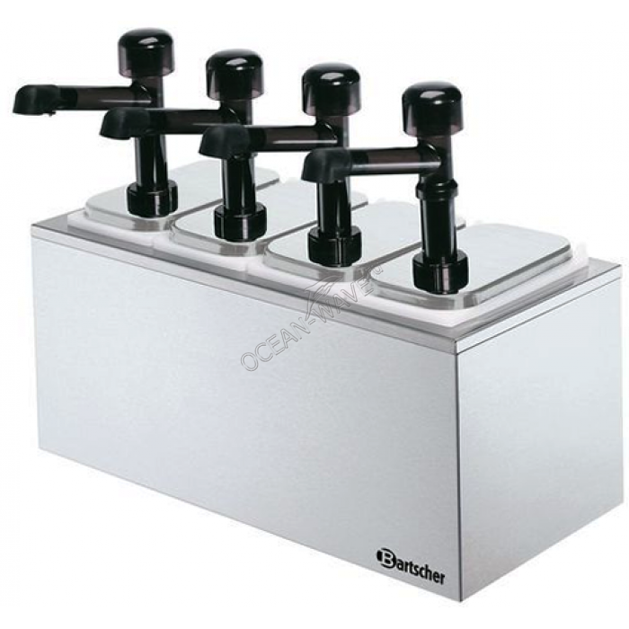 Дозатор для соусов на 4 помпы Bartscher 100324 - купить в интернет-магазине OCEAN-WAVE.ru