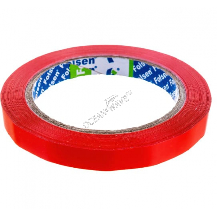 Расходная лента-скотч Folsen PVC 12мм x 66м красная 54мкм (144шт) - купить в интернет-магазине OCEAN-WAVE.ru