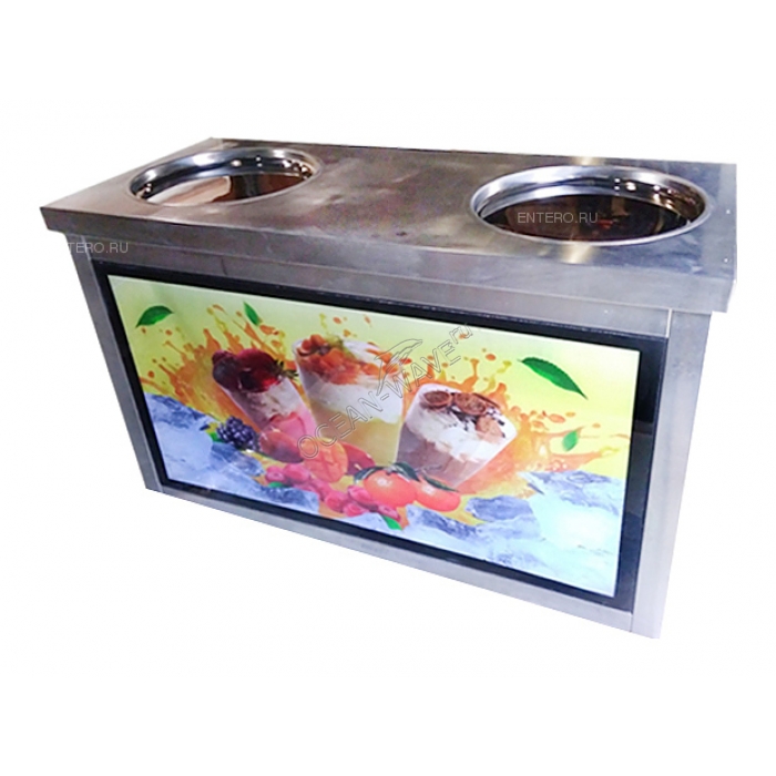 Фризер для жареного мороженого Foodatlas KCB-2Y (стол для топпингов) - купить в интернет-магазине OCEAN-WAVE.ru