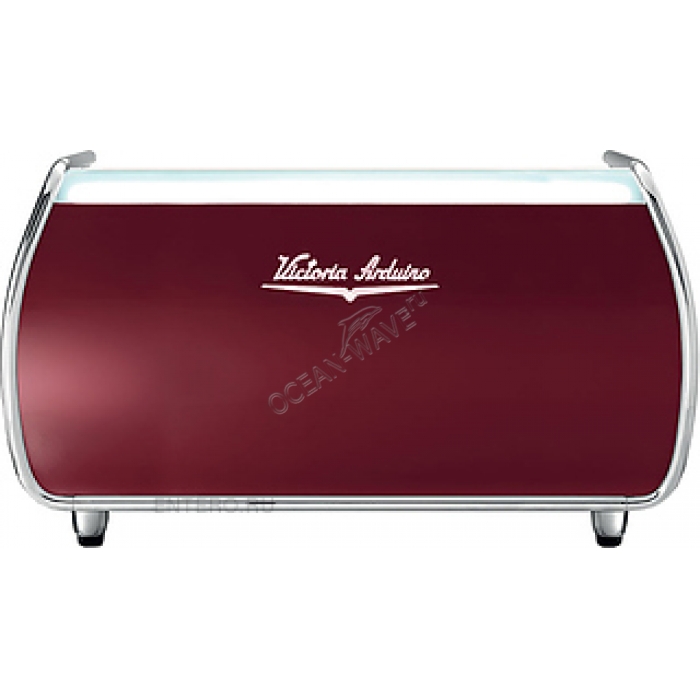 Кофемашина Victoria Arduino Adonis 3 Gr красная - купить в интернет-магазине OCEAN-WAVE.ru