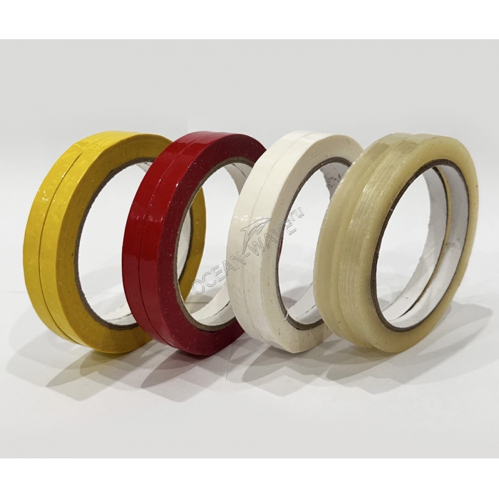 Расходная лента-скотч OCEAN WAVE (цветная) 9 мм для клипсатора T-DA (192шт) - купить в интернет-магазине OCEAN-WAVE.ru