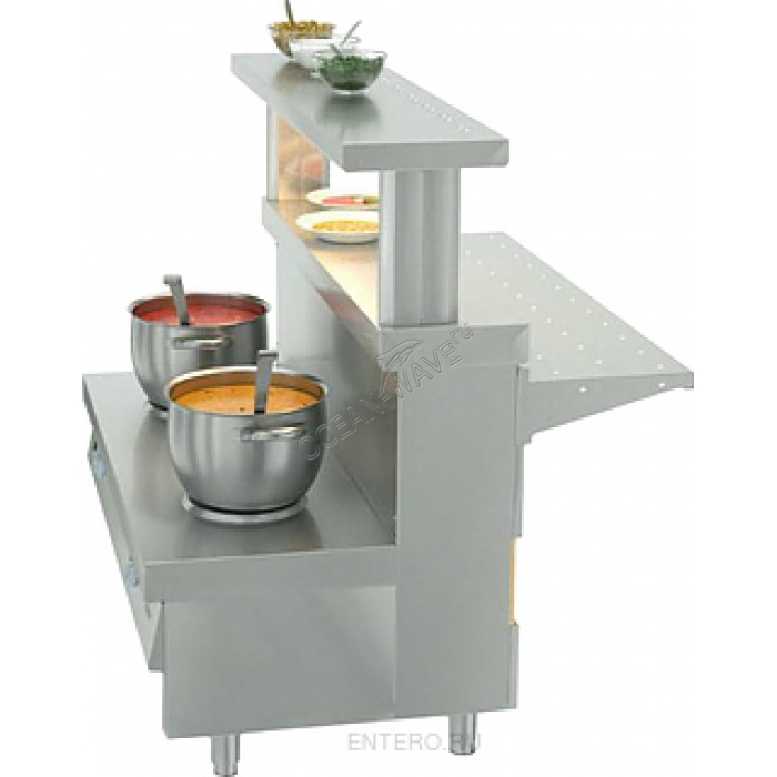 Мармит для первых блюд ATESY Ривьера 700 мм - купить в интернет-магазине OCEAN-WAVE.ru