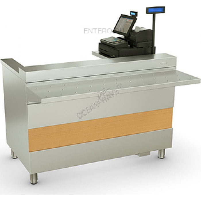 Стол кассовый ATESY Ривьера с подлокотником левый / правый 1200 мм - купить в интернет-магазине OCEAN-WAVE.ru