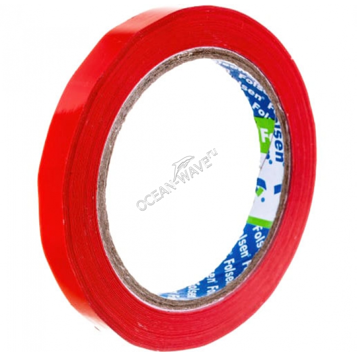 Расходная лента-скотч Folsen PVC 12мм x 66м красная 54мкм (144шт) - купить в интернет-магазине OCEAN-WAVE.ru