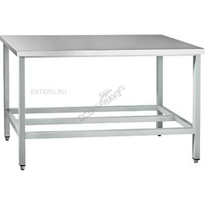 Стол производственный Abat СПРО-6-4 каркас из краш. стали - купить в интернет-магазине OCEAN-WAVE.ru