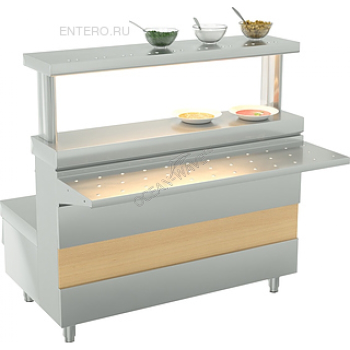 Мармит для первых блюд ATESY Ривьера 1200 мм - купить в интернет-магазине OCEAN-WAVE.ru