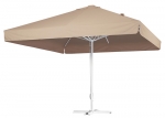 Зонт с центральной опорой 4х4м квадратный (Ткань Oxford 600D) бежевый - купить в интернет-магазине OCEAN-WAVE.ru