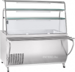 Прилавок-витрина Abat ПВВ(Н)-70Т-01-НШ - купить в интернет-магазине OCEAN-WAVE.ru