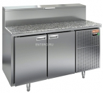 Стол для пиццы HICOLD PZ2-11/GN (1/6) гранит - купить в интернет-магазине OCEAN-WAVE.ru