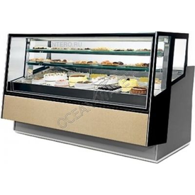 Витрина кондитерская ISA KALEIDO 120 H117 1M - купить в интернет-магазине OCEAN-WAVE.ru