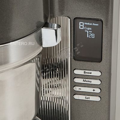 Кофеварка KitchenAid 5KCM0802ECU серебристая - купить в интернет-магазине OCEAN-WAVE.ru