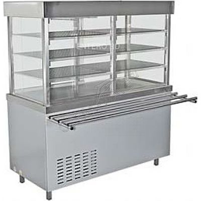Прилавок-витрина охлаждаемый закрытый Rada ПВ-11/7 - купить в интернет-магазине OCEAN-WAVE.ru
