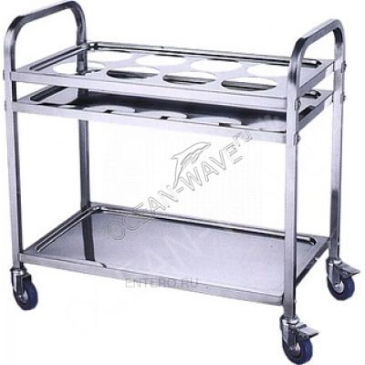 Тележка сервировочная Starfood 1737024 - купить в интернет-магазине OCEAN-WAVE.ru