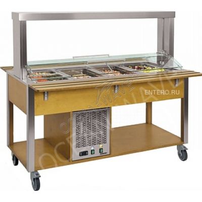 Стол шведский Metalcarrelli 6900.4M-R - купить в интернет-магазине OCEAN-WAVE.ru