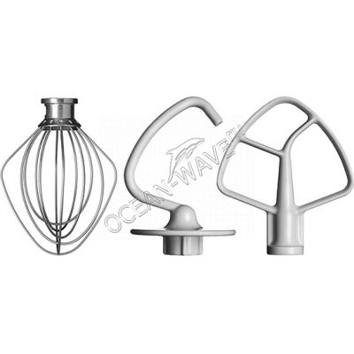 Миксер планетарный KitchenAid 5K45SSEWH белый - купить в интернет-магазине OCEAN-WAVE.ru