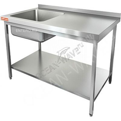 Ванна моечная HICOLD НСО1М-11/7БПЛ ЭН - купить в интернет-магазине OCEAN-WAVE.ru