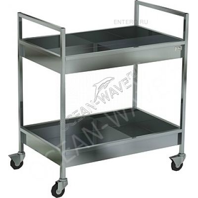 Тележка сервировочная Кобор ТСП-80/50 - купить в интернет-магазине OCEAN-WAVE.ru