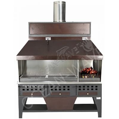 Гриль на углях для стейков PEVA BL 200 - купить в интернет-магазине OCEAN-WAVE.ru