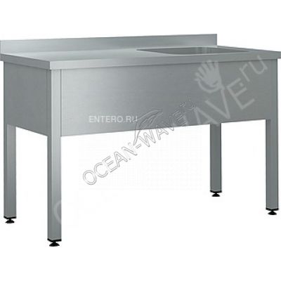 Ванна моечная Cryspi Chef ВМ1 10/7 П - купить в интернет-магазине OCEAN-WAVE.ru