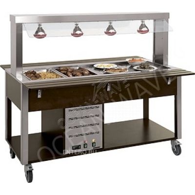 Стол шведский Metalcarrelli 6910.5L-RAL - купить в интернет-магазине OCEAN-WAVE.ru