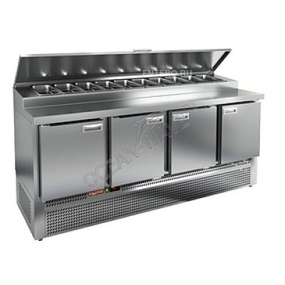 Стол для пиццы HICOLD PZE1-1111/GN (1/3H) камень - купить в интернет-магазине OCEAN-WAVE.ru