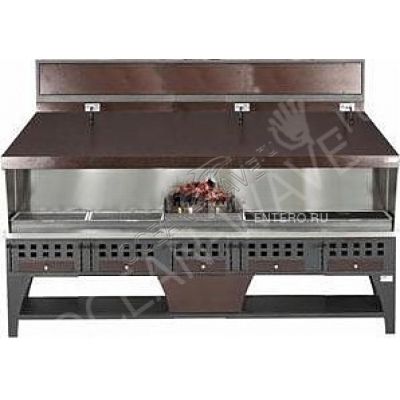 Гриль на углях комбинированный PEVA Combi BG 250 - купить в интернет-магазине OCEAN-WAVE.ru