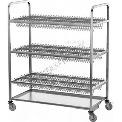 Тележка для транспортировки тарелок ATESY ТТ-3 - купить в интернет-магазине OCEAN-WAVE.ru