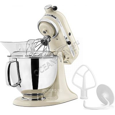 Миксер планетарный KitchenAid 5KSM125EAC кремовый - купить в интернет-магазине OCEAN-WAVE.ru