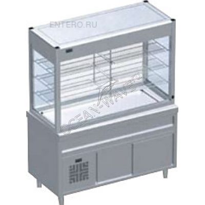 Витрина холодильная EMMEPI FI-15V-8 (CL15-8+AC15-8) - купить в интернет-магазине OCEAN-WAVE.ru